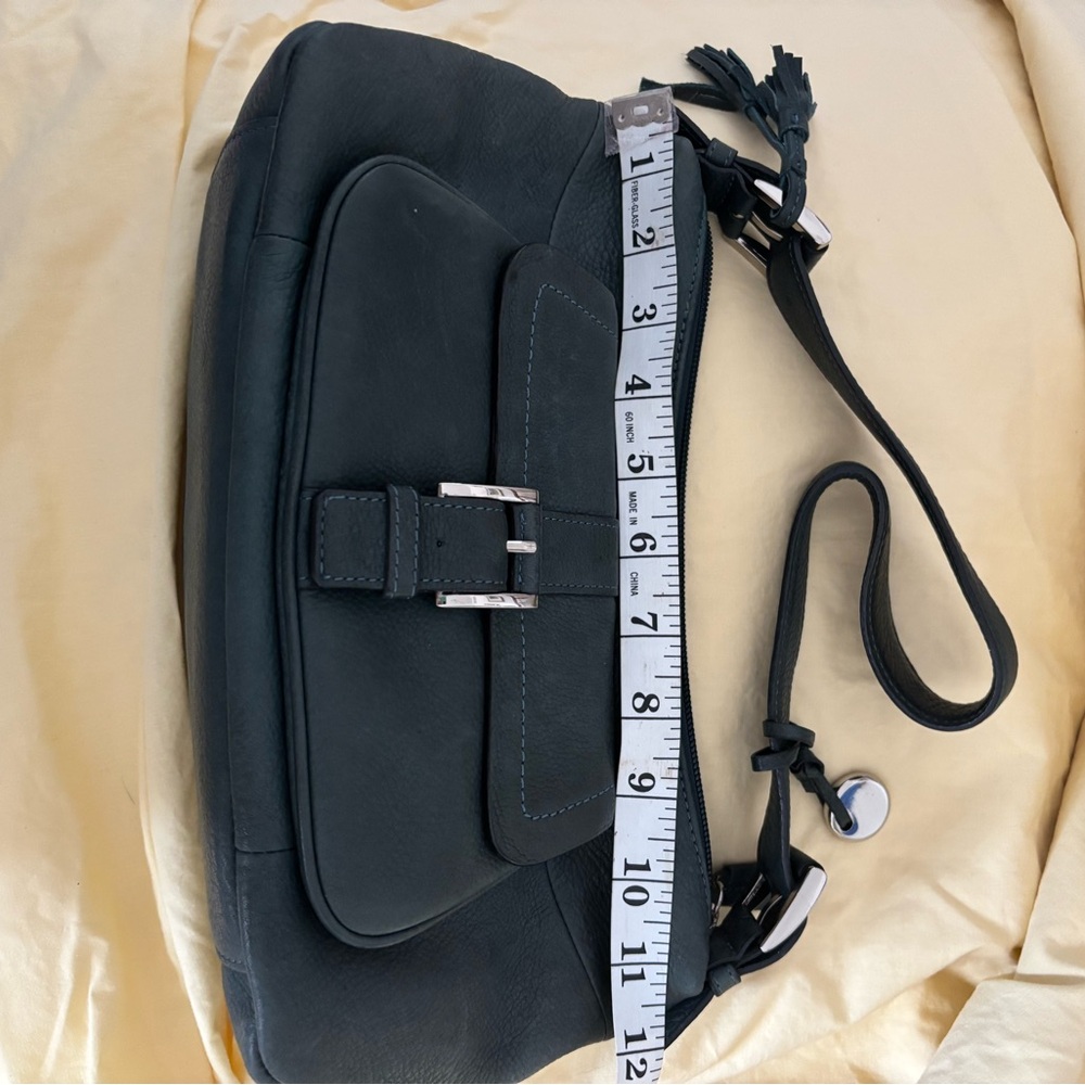 Green Leather Shoulder Bag